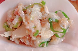 焦がし油のにんにく餃子
