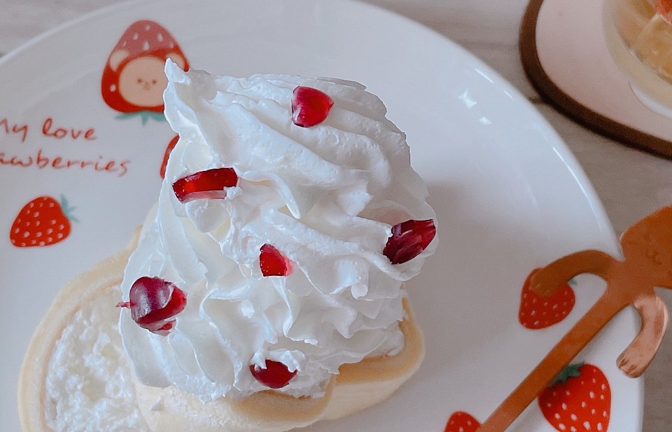 とっても簡単ホイップクリームケーキ